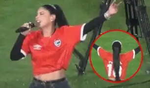 Con el '10' de Cueva: Así Pamela Franco hizo vibrar a los hinchas de Cienciano en la ‘Noche del Rojo Imperial’