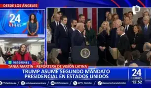 Tania Martín tras asunción de  Donald Trump: "Ha sido un momento demasiado intenso"