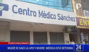 Madre de familia muere tras someterse a una liposucción en Puerto Maldonado