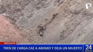 Arequipa: tren de PerúRail cae a un abismo y deja un fallecido