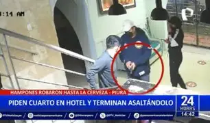 Piura: Pareja de delincuentes piden cuarto de hotel y se roban las ganancias del día