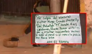 Dejan granada y nota amenazante en penal Castro Castro: "Vamos a volar centro si el INPE o la PNP no hacen nada"