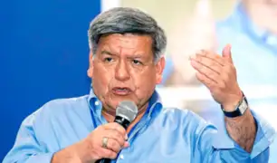 César Acuña asegura estar "contento" y tener "plata como cancha para la seguridad"