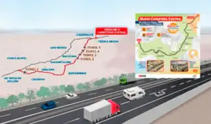 MTC anuncia construcción de Nueva Carretera Central con la que se podrá llegar a La Oroya