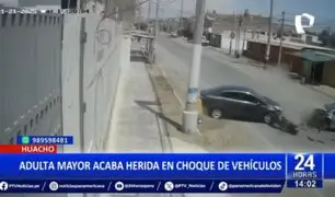 Accidente en Huacho: Adulta mayor acaba herida tras choque entre dos vehículos