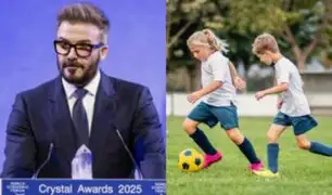 David Beckham alza la voz por la igualdad de género en el WEF: “Quiero que mi hija tenga las mismas oportunidades”