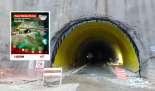 MTC prepara construcción de 'Túnel Machu Picchu' que tendrá cerca de 2 mil metros