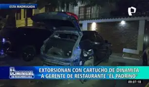 Nuevo ataque en SJL: detonan explosivo en auto de gerente de corporación "El Padrino"