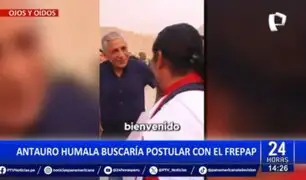 Antauro Humala buscaría postular a la Presidencia con el FREPAP