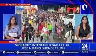 México: migrantes intentan llegar a estados unidos pese a medidas de trump