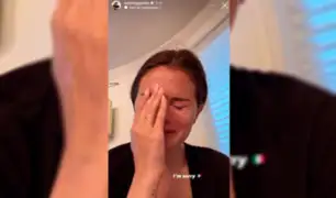 Selena Gómez sube un video llorando a sus redes sociales: "Lo siento México"