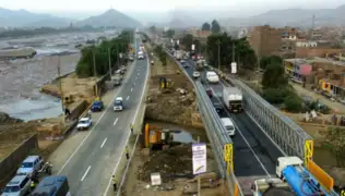 Refuerzan seguridad en obra de ampliación de autopista Ramiro Prialé tras amenazas