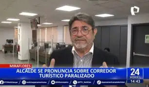 Alcalde de Miraflores se pronunció sobre corredor turístico paralizado: ¿Qué fue lo que dijo?