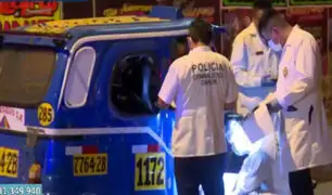 Extorsionadores asesinan a balazos a mototaxista que había sido nombrado supervisor en Los Olivos