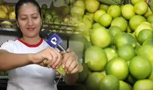 Mercado de Frutas: Precio del limón se mantiene tras protesta de agricultores