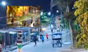 Mientras Messi jugaba contra la U, barristas cometían destrozos en Iquitos