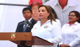 Dina Boluarte sobre su gobierno: “No tendrá las manos manchadas de corrupción”