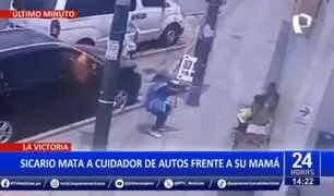 Terror en La Victoria: Sicario asesina a cuidador de autos frente a su madre