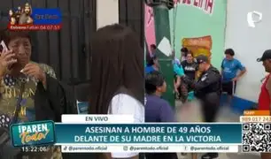 Crimen en La Victoria: Madre de embalador asesinado niega que su hijo haya recibido amenazas