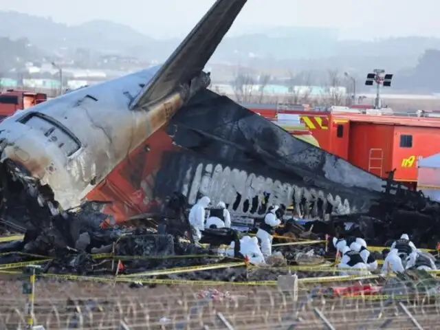 Tragedia aérea en Corea del Sur: extraen datos clave de las cajas negras del vuelo 7C2216