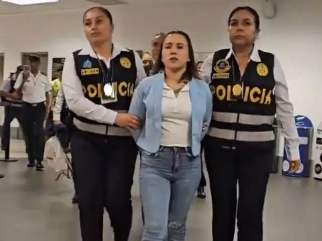 Wanda del Valle cumplirá prisión preventiva en penal Anexo Mujeres de Chorrillos