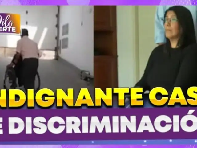 Mujer con discapacidad denuncia hostigamiento y discriminación en condominio de Surco