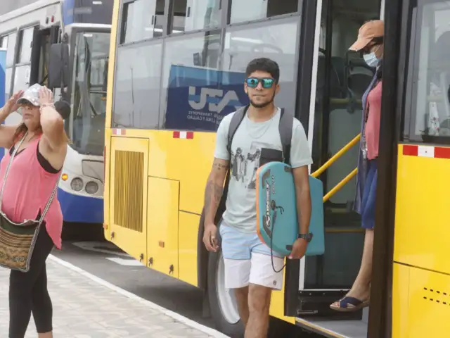 Metropolitano: así fue el primer día del servicio playero con ruta especial a Agua Dulce