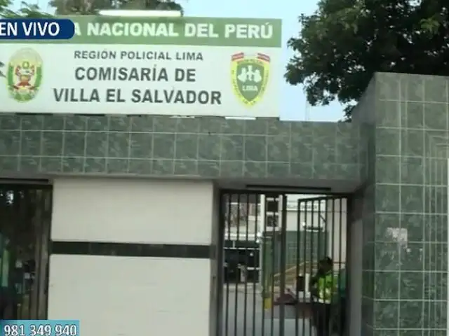 Detenido por abuso sexual a menor se fuga de la comisaría de Villa El Salvador