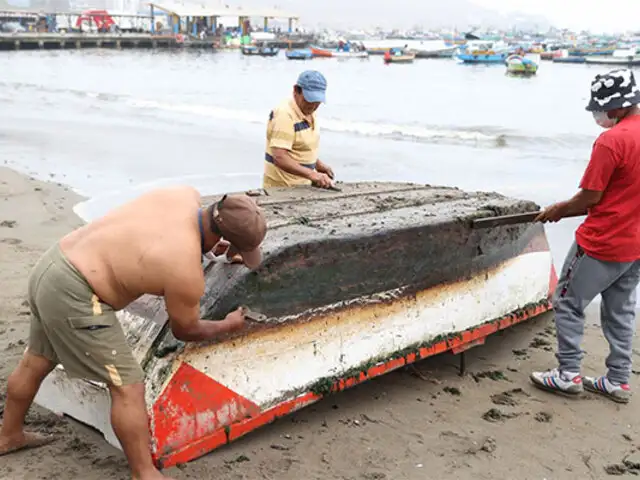 Gobierno otorgará créditos por un millón de soles a pescadores artesanales afectados por oleajes anómalos