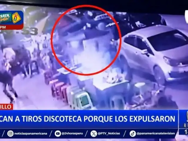 Trujillo: Sujetos disparan contra fachada de discoteca porque los expulsaron