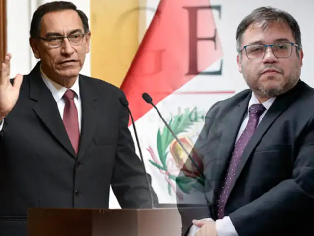 Martín Vizcarra acudió al Congreso para declarar sobre nombramiento de Daniel Soria como procurador