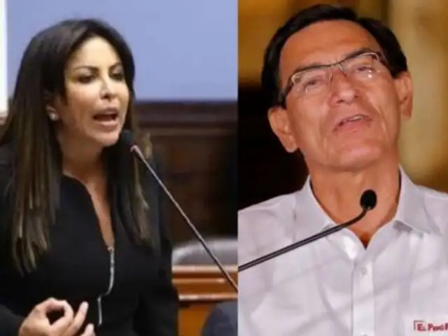 Patricia Chirinos critica a Vizcarra por no asistir a la Comisión Permanente: "Llega la hora de responder y desaparece"