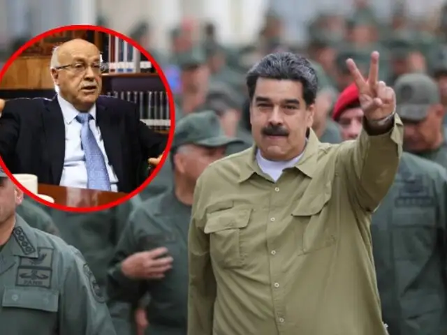 Eduardo Ferrero Costa: “El régimen de Nicolás Maduro se sostiene por el apoyo de los militares”