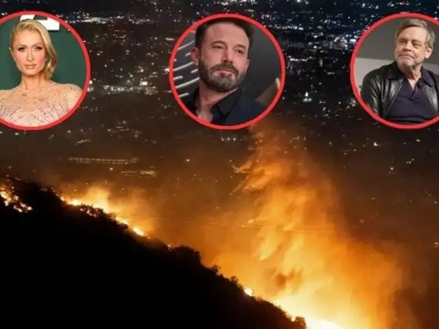 Famosos de Hollywood que se han visto afectados por el incendio forestal en Los Ángeles