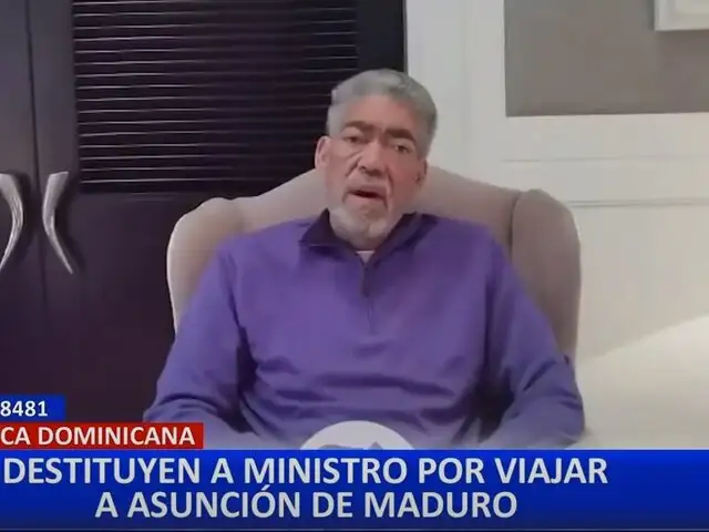 República Dominicana destituye a ministro que viajó a la toma de mando de Nicolás Maduro