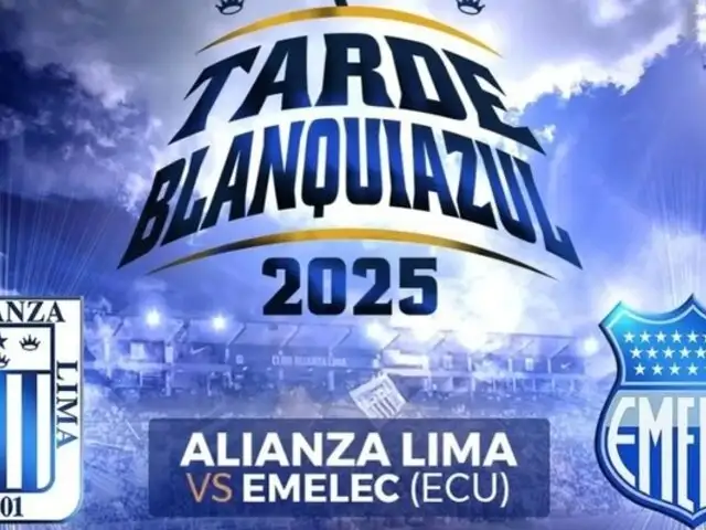 Alianza Lima vs. Emelec: Todo sobre la Tarde Blanquiazul 2025