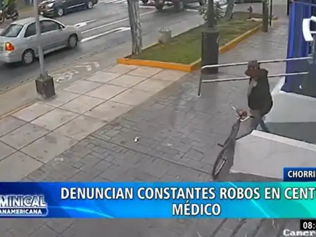 ¡Ya no sabe qué hacer! Dueño de clínica instala cámaras antes constantes robos en Chorrillos