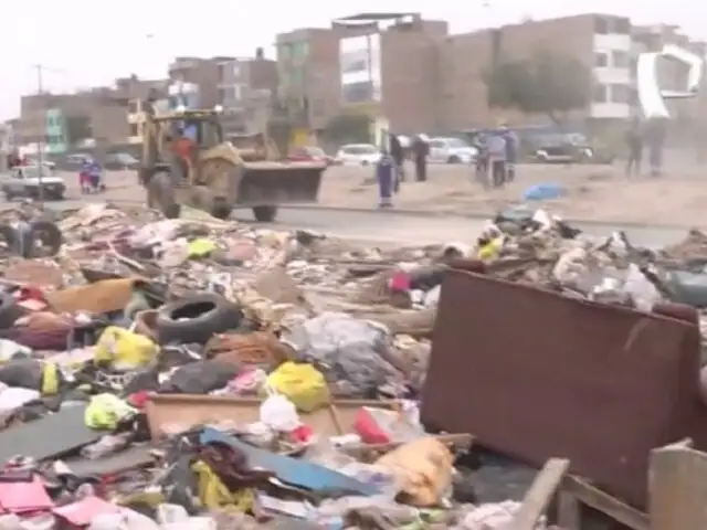 Cerca de 100 toneladas de basura en SMP: inician limpieza en avenida Canta Callao