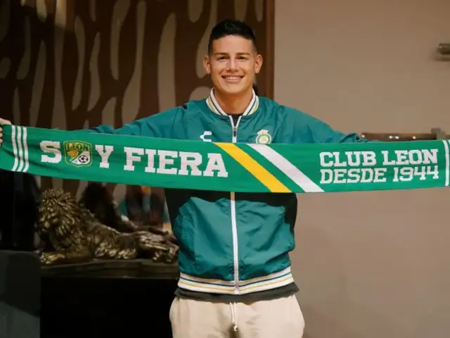 ¡Refuerzo de lujo! James Rodríguez es nuevo jugador de Club León