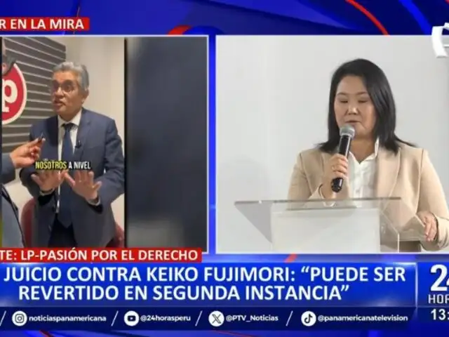 Domingo Pérez tras anulación de juicio oral contra Keiko Fujimori: "Puede ser revertido"