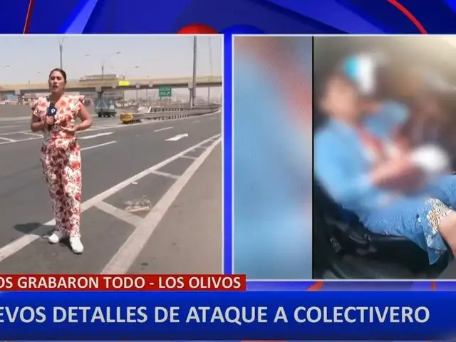 Los Olivos: colectivero fallece tras ataque de sicarios en la Panamericana Norte