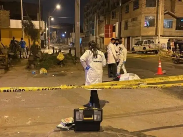 ¡Atención! Se registraron dos homicidios en Lima Norte en menos de 24 horas