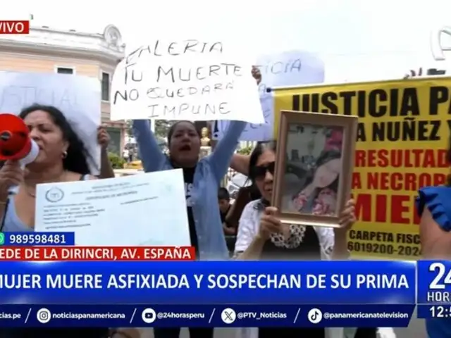 Mujer muere asfixiada y familia sospecha de su prima