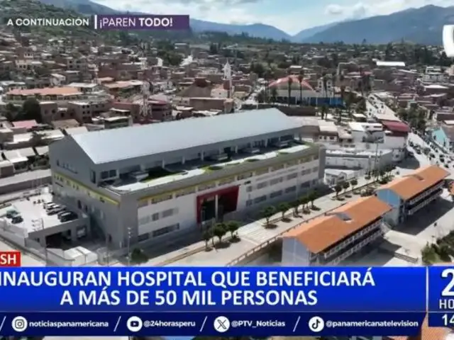 Áncash: Inauguran moderno Hospital de Apoyo Yungay