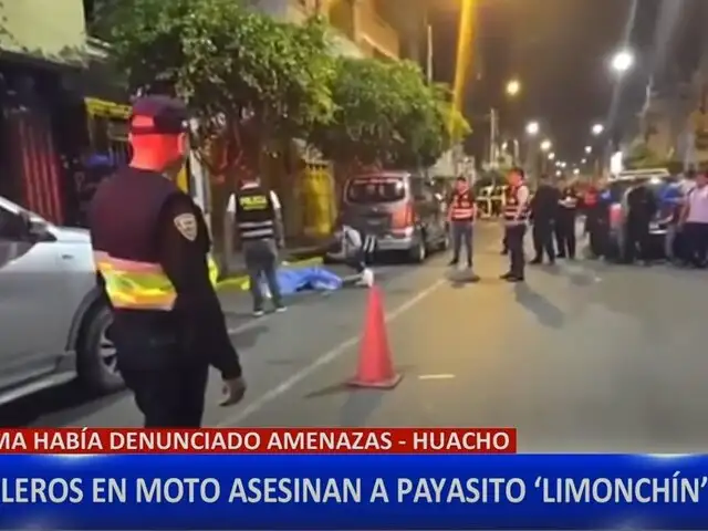 Sicarios asesinan a payasito en plena calle de Huacho