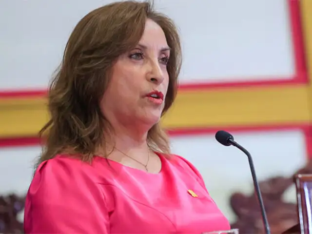 Dina Boluarte asegura que su gobierno se maneja con transparencia: No hay casos como Odebrecht