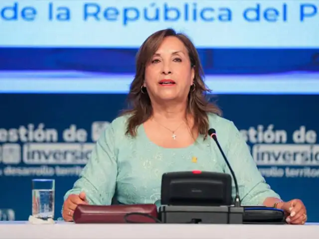 Dina Boluarte vuelve a cuestionar resultados de las encuestas: Ya les he dicho, pónganme cero