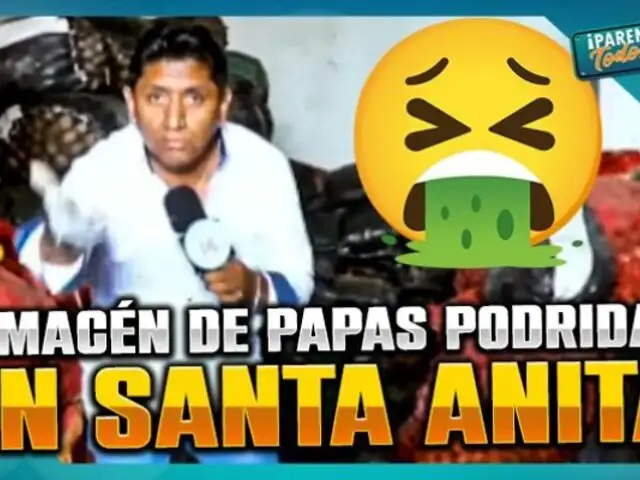 Santa Anita: Vecinos denuncian almacén clandestino de papas podridas