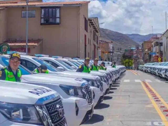 Áncash: denuncian que cien patrulleros entregados a la policía no pueden entrar en servicio