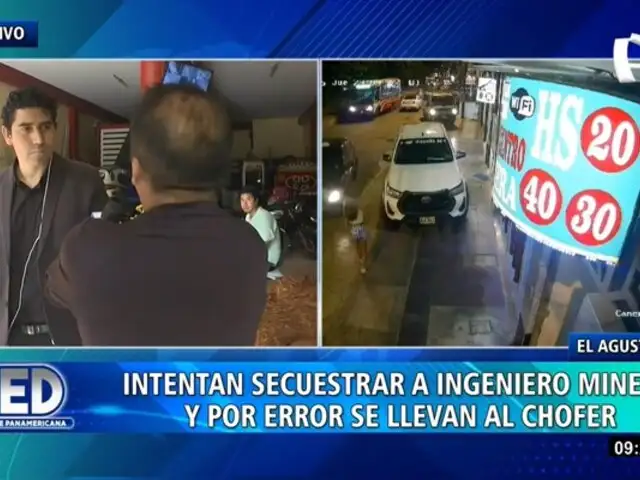 Intentan secuestrar a ingeniero minero, pero por error se llevan a su chofer